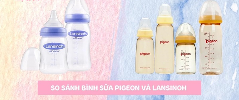 So sánh bình sữa lansinoh và moyuum có gì khác biệt