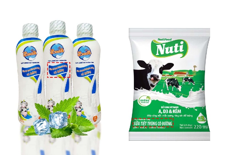 Sữa tươi và sữa tiệt trùng bổ sung vi chất